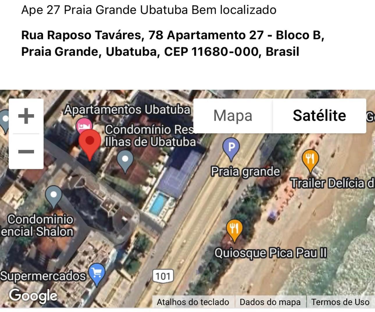Ape 27 Praia Grande Ubatuba Bem Localizado Ngoại thất bức ảnh
